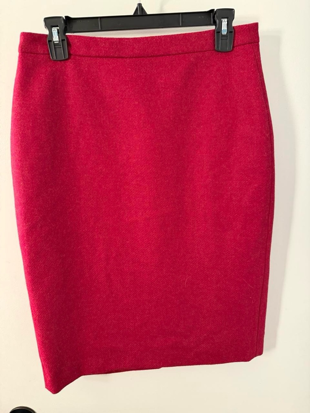 Classic Women's Red Pencil Skirt